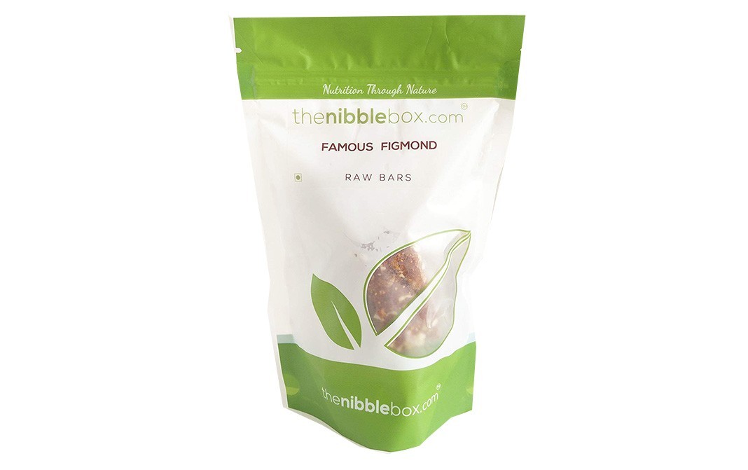 TheNibbleBox Famous Figmond Raw Bars   Pack  90 grams
